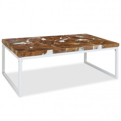 stradeXL Coffee Table Teak...