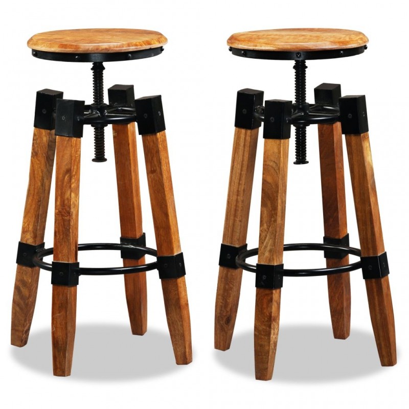 stradeXL Bar Stools 2 pcs...