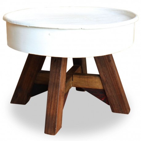 stradeXL Coffee Table Solid...