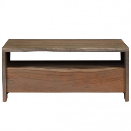 stradeXL Table basse Acacia...