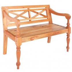 stradeXL Banc Batavia 98 cm...