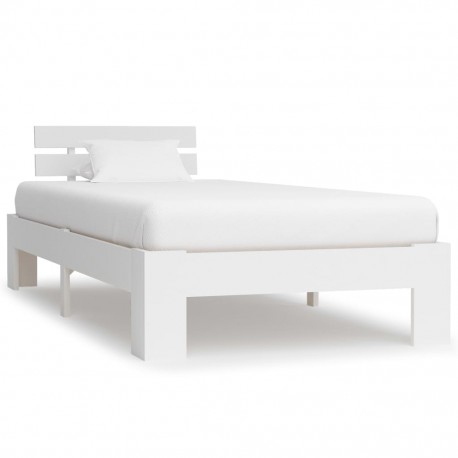 stradeXL Bed Frame White...