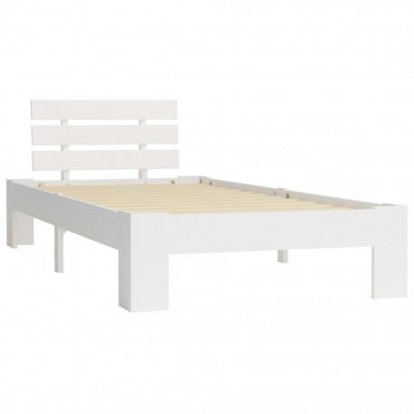 stradeXL Bed Frame White...