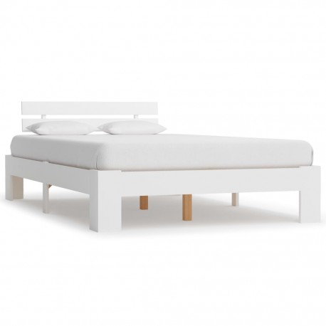 stradeXL Bed Frame White...