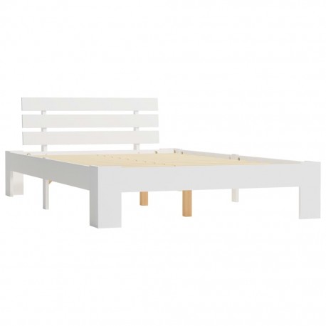 stradeXL Bed Frame White...