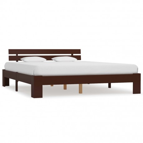 stradeXL Bed Frame Dark...