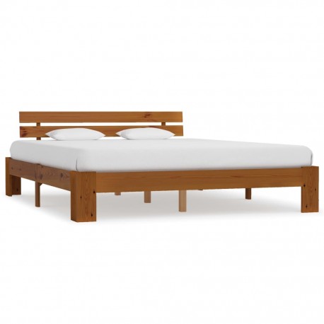 stradeXL Bed Frame Honey...