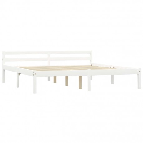 stradeXL Bed Frame White...