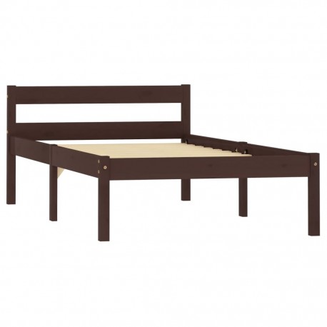 stradeXL Bed Frame Dark...