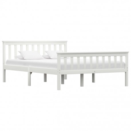 stradeXL Bed Frame White...