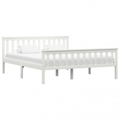 stradeXL Bed Frame White...