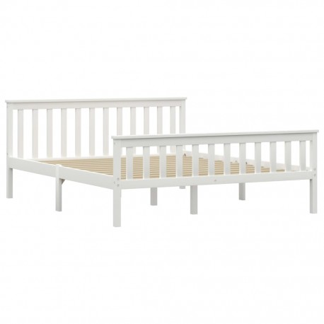 stradeXL Bed Frame White...