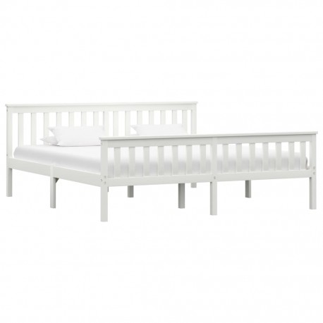 stradeXL Bed Frame White...