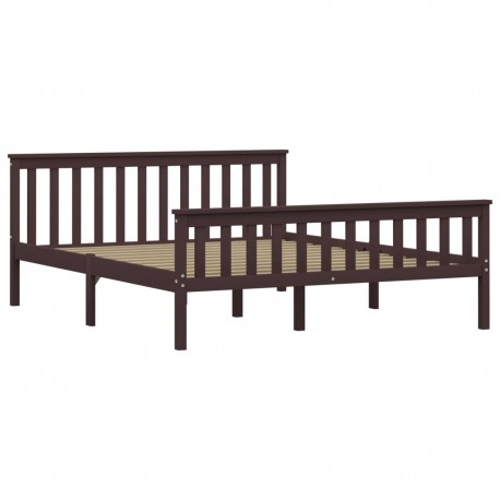 stradeXL Bed Frame Dark...