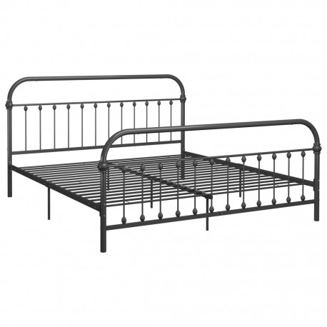 stradeXL Bed Frame Grey...