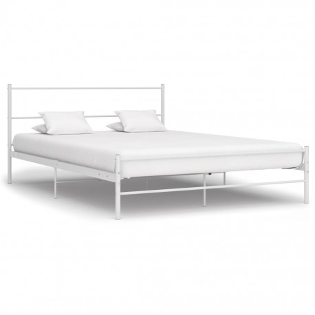 stradeXL Bed Frame White...