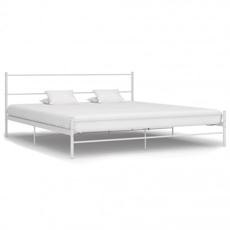 stradeXL Bed Frame White...