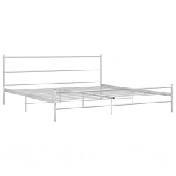 stradeXL Bed Frame White...