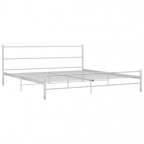 stradeXL Bed Frame White...