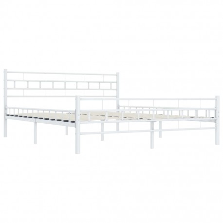 stradeXL Bed Frame White...