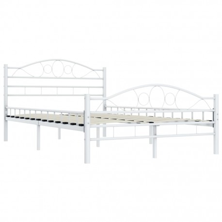 stradeXL Bed Frame White...