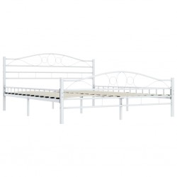 stradeXL Bed Frame White...