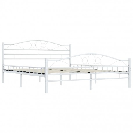 stradeXL Bed Frame White...