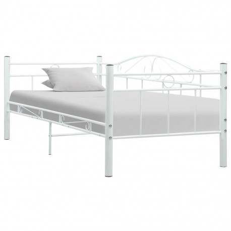 stradeXL Bed Frame White...