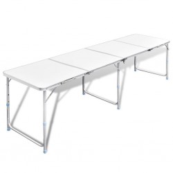 Składany, aluminiowy stół...