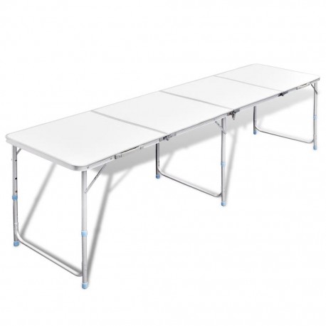 Składany, aluminiowy stół...