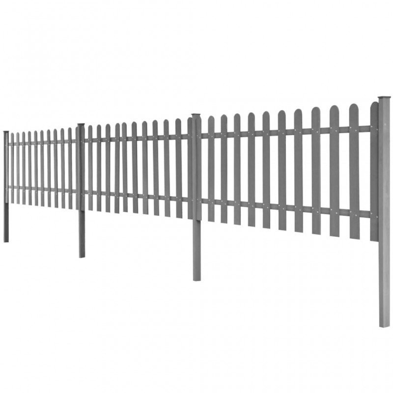 stradeXL Picket Fence with...