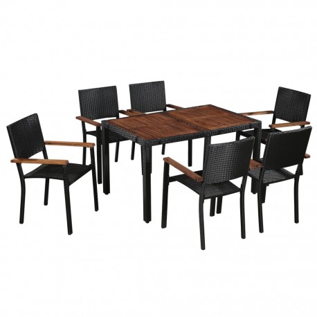 stradeXL 7 Piece Outdoor...