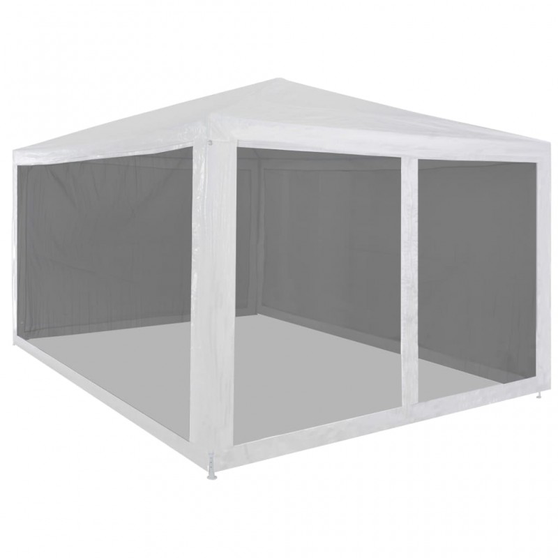 stradeXL Party Tent with 4...
