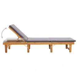 stradeXL Chaise longue...