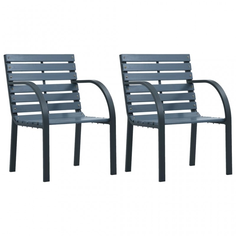 stradeXL Garden Chairs 2...