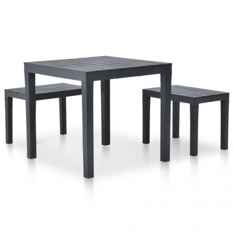 stradeXL Garden Table with...