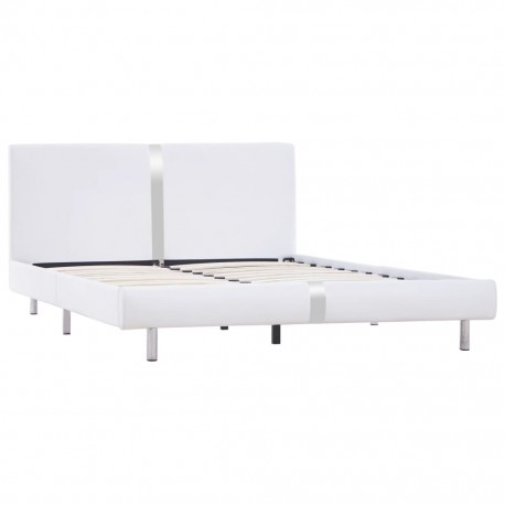 stradeXL Bed Frame White...