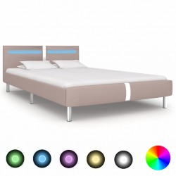 stradeXL Bed Frame with LED...