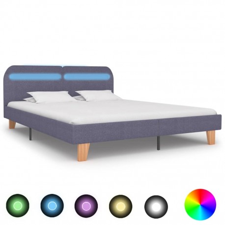 stradeXL Bed Frame with LED...