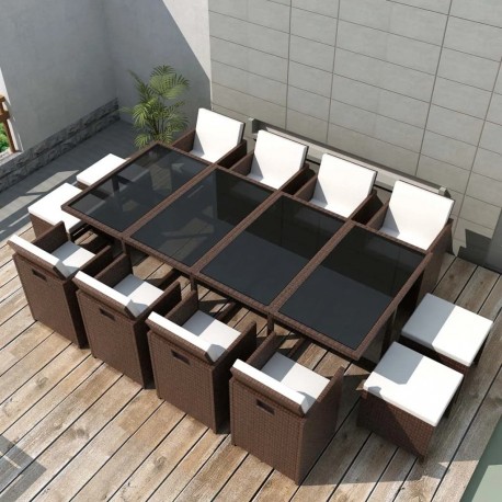 stradeXL 13 Piece Outdoor...