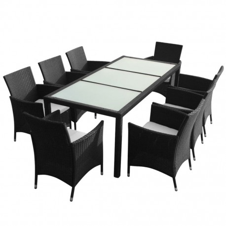 stradeXL 9 Piece Outdoor...