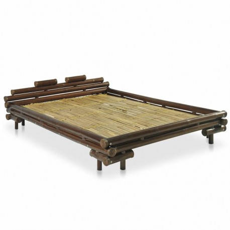 stradeXL Bed Frame Dark...