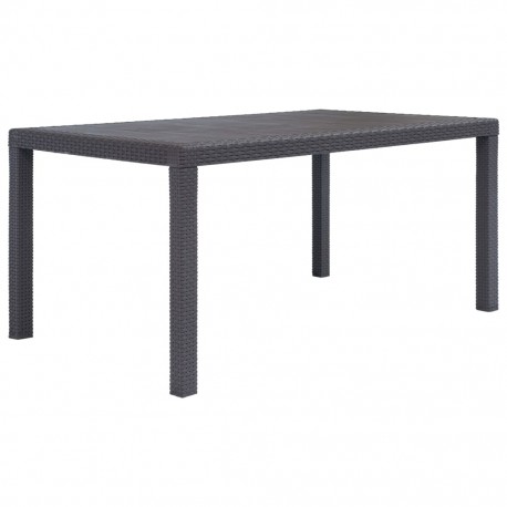 stradeXL Garden Table Brown...