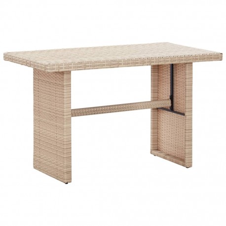 stradeXL Gartentisch Beige...