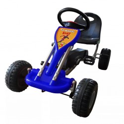stradeXL Pedal Go Kart Blue