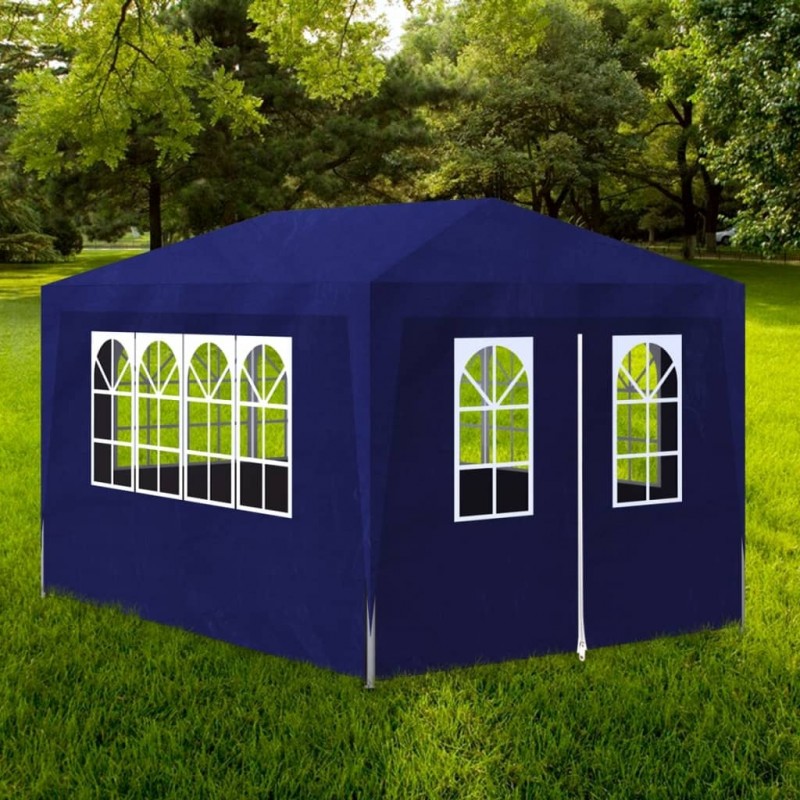 stradeXL Party Tent 3x4 m Blue
