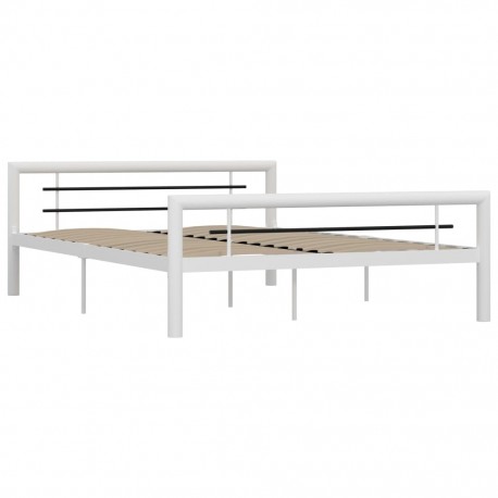 stradeXL Bed Frame White...