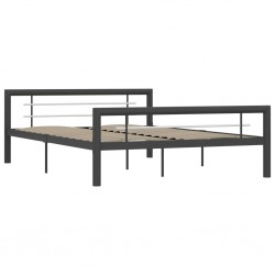 stradeXL Bed Frame Grey and...