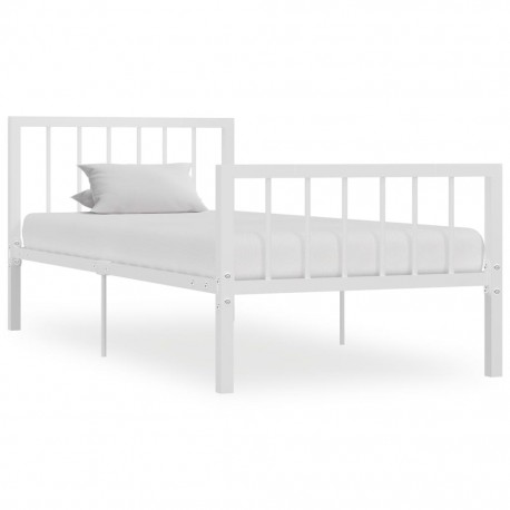 stradeXL Bed Frame White...