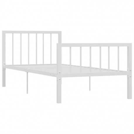 stradeXL Bed Frame White...